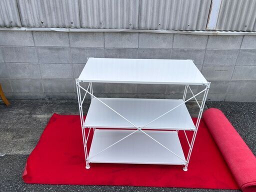 4,400円】早い者勝ち1点無印良品 スチールユニットシェルフ