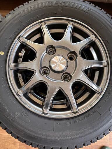 145/80r12 スタッドレス（ブリヂストン） ホイールセット