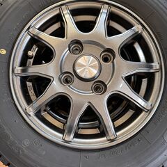 145/80r12 スタッドレス（ブリヂストン） ホイールセットの画像