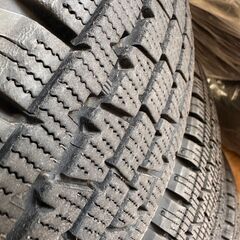 145/80r12 スタッドレス（ブリヂストン） ホイールセットの画像