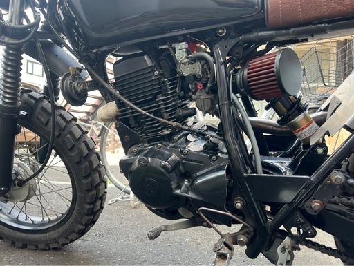 お話し中バイクYAMAHA TW200 車体　書類付き　