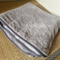 敷きパット　シングルグレー