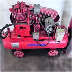 コンプレッサー／2馬力／1.5kw／イヤサカ／富士コンプレッサー...