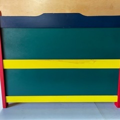 子供用イス　キッズ　kids ベンチ　おもちゃ入れ　収納付き　木製の画像
