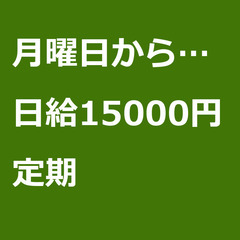 【定期案件/大募集!!】【日給15000円】千葉県浦安市 / 軽...