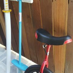 子ども用 一輪車、ホッピング、木刀