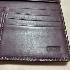 コーチ　coachの長財布の画像