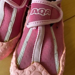 AQA(エーキューエー) 子供用 マリンシューズ 19-20cm　スノーケリングシューズキッズ　女の子の画像