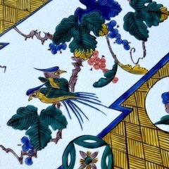 【中古美品】九谷焼大皿の画像