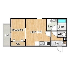 🏢安心の叶えRoom✨『1LDK』八千代市八千代台東✨敷金礼金無...