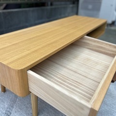 シンプルでおしゃれなローボードの画像