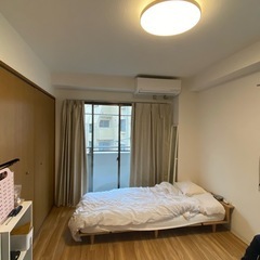 シングルベッドとマットレスのセット　の画像