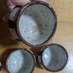 昭和　とっくり＆おちょこ6個の画像