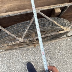 古道具　 リヤカーの画像
