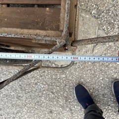 古道具　 リヤカーの画像