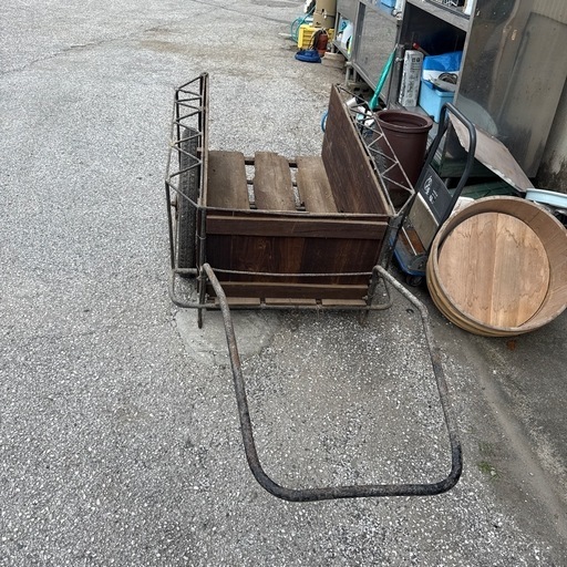 古道具　 リヤカー