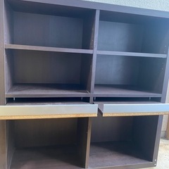 カラーボックス 本立てあり 最終値下げの画像