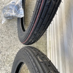 新品タイヤ2本　新品チューブ2個セット出品！の画像