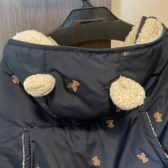 抱っこ紐カバー　ベビーカーブランケット　防寒の画像