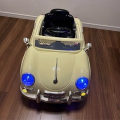 ポルシェタイプ　電動乗用ラジコンカー　結婚式リングボーイ　リングガール
