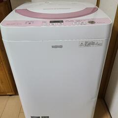 SHARP　洗濯機5.5kg　2016年製