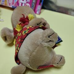 パレオ犬携帯スタンドの画像