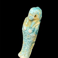 ファイアンス製 ウシャブティ 古代エジプト ファラオ エジプト