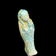 古代エジプト,Nestanebicheru ファイアンス ウシャブティ 古代