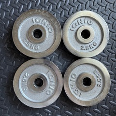 iROTEC 5kg他　ダンベルプレート 105kgセットの画像