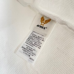 AVIREX アヴィレックス 長袖シャツ　ホワイトの画像