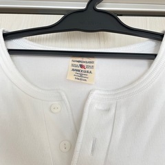 AVIREX アヴィレックス 長袖シャツ　ホワイトの画像