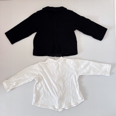 3点セット 子供服 フーセンウサギ ジャケット シャツ 長袖 タキシード 100 キッズ セレモニー 結婚式 衣装 男の子 の画像