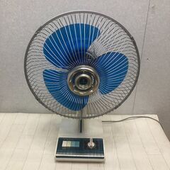 サンヨー 扇風機 EF-6FB レトロ家電 当時物 ブルー 動作...