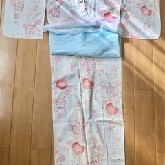 【※おまとめ購入でお値引き！】レディース　浴衣　兵児帯セット　の画像