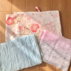 レディース　浴衣　兵児帯セット　