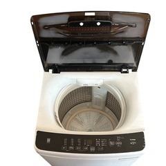 ELSONIC 洗濯機 EHL45A 2023年製の画像