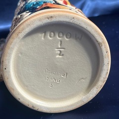 ビアジョッキ　西ドイツ製　蓋付き　2個セット　大小　ミュンヘン　ビンテージの画像