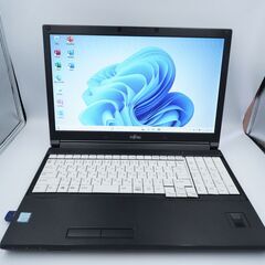 動作◎ 15.6 富士通 ノートPC LIFEBOOK A576/P Core i5-6300U windows11 pro 16GB SSD128GB  オフィス (B012)の画像