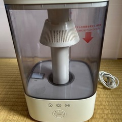 超音波式 加湿器 アロマオイル対応 中古品の画像