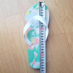 未使用　ビーチサンダルの画像
