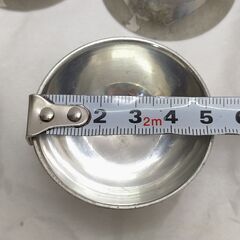 さつま朝日堂　お猪口５個セット（シルバー）250618-8Tの画像