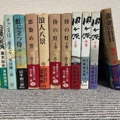 著者：司馬遼太郎、山岡荘八、永井路子など　小説46冊の画像