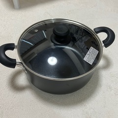 アイリスオーヤマの24cm両手鍋