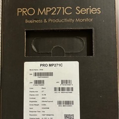 MSIモニター　27インチ（訳あり）