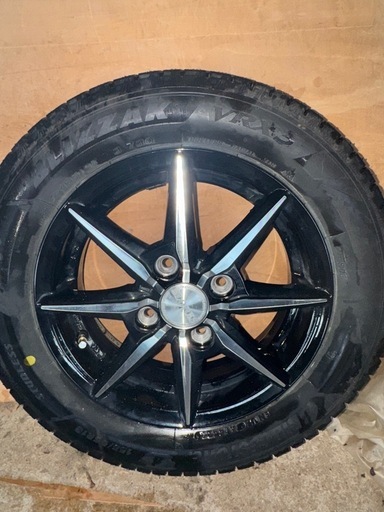 ブリヂストン ブリザック VRX3ホイール付き 155/65R13 VRX3  4本