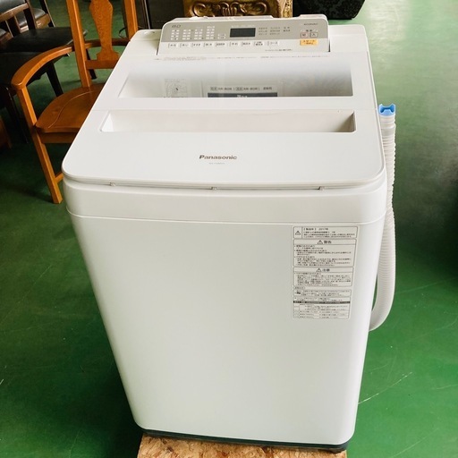 Panasonic パナソニック 全自動電気洗濯機　NA-FA80H5 8.0kg 2017年製　動作確認済み
