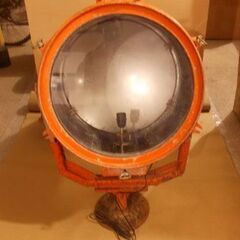 アンティーク船舶サーチライトの画像
