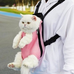 猫キャリーバック ピンク新品未使用