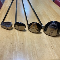 ゴルフクラブ4本USED