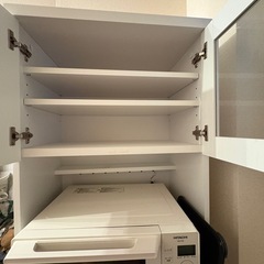 LOWYA 食器棚＋ニトリゴミ箱　〜6/28までの画像